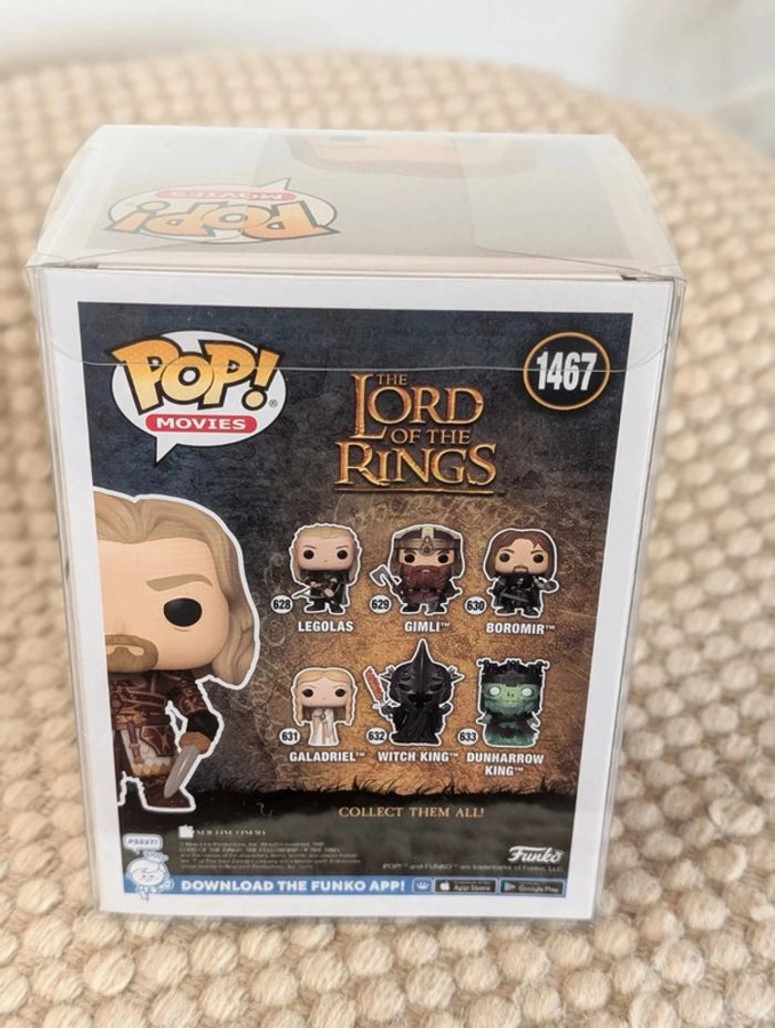 Funko Pop! Théoden 1467 The Lord Of The Rings Exclusive sous Sleeve - photo numéro 2