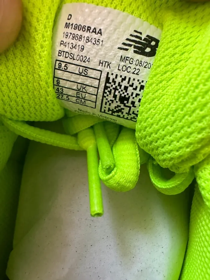 New Balance 1906R Neon Green - photo numéro 7