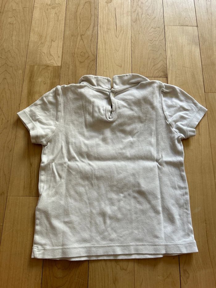 T-shirt Petit Bateau col Claudine 5 ans - photo numéro 6