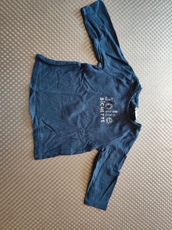 T-shirt manche longue 9 mois tape à l'oeil
