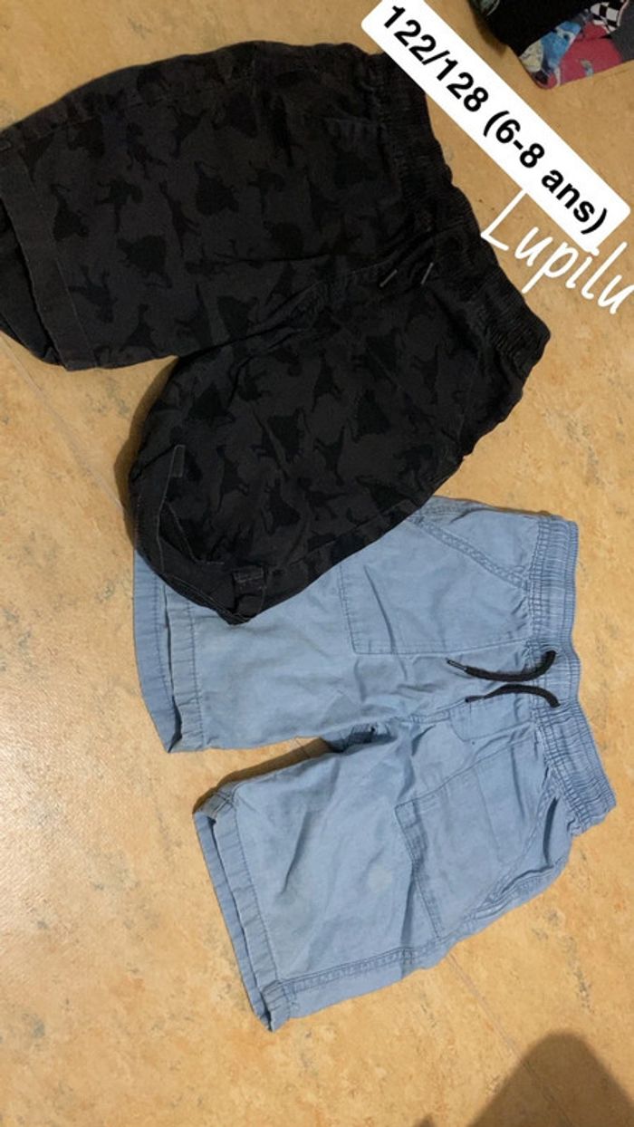 2 shorts 6-8 ans