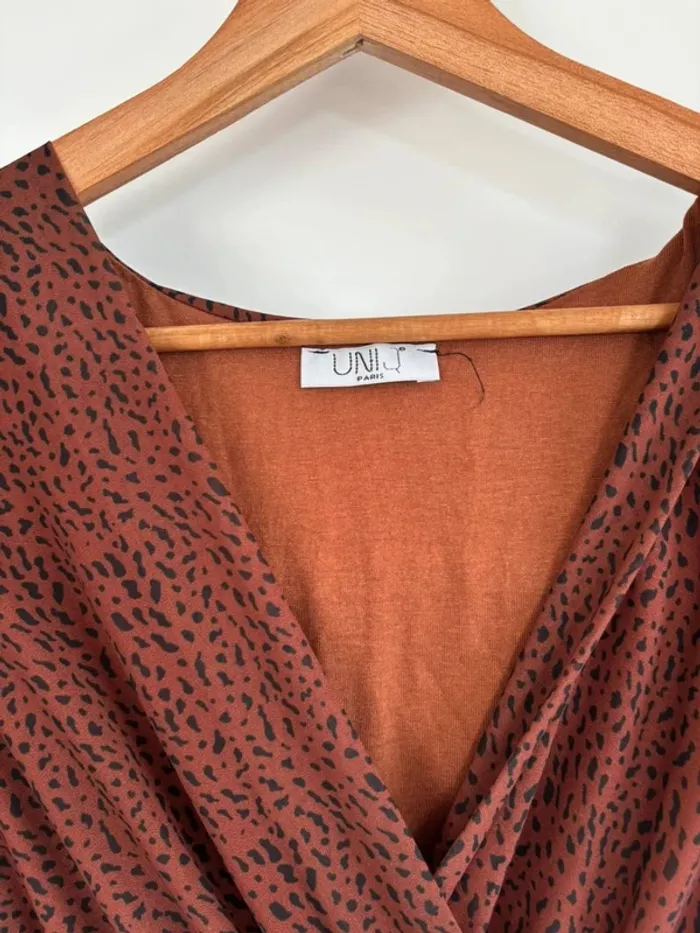 Robe motif léopard taille S - photo numéro 2