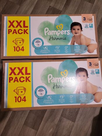 2 pampers harmonie t3