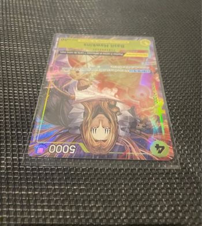 Carte Basil Hawkins OP10-109 alt art Français prb02 parallel sortie de booster One Piece TCG - photo numéro 5