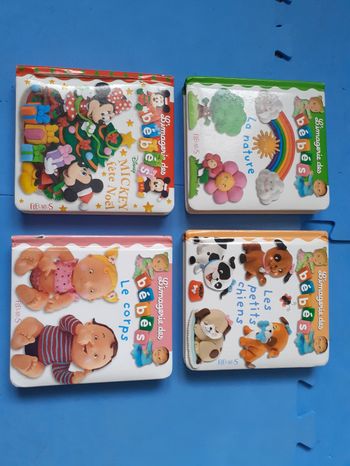 Lot de 4 livres Imagerie des Bébés