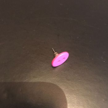 1 boucle d'oreille bouton * prix 1e * kiki60230