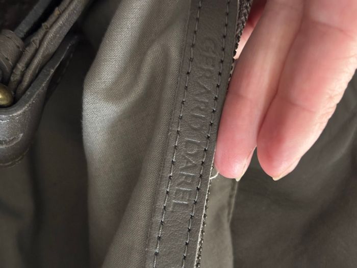 Sac cuir marron authentique Gerard Darel # - photo numéro 9