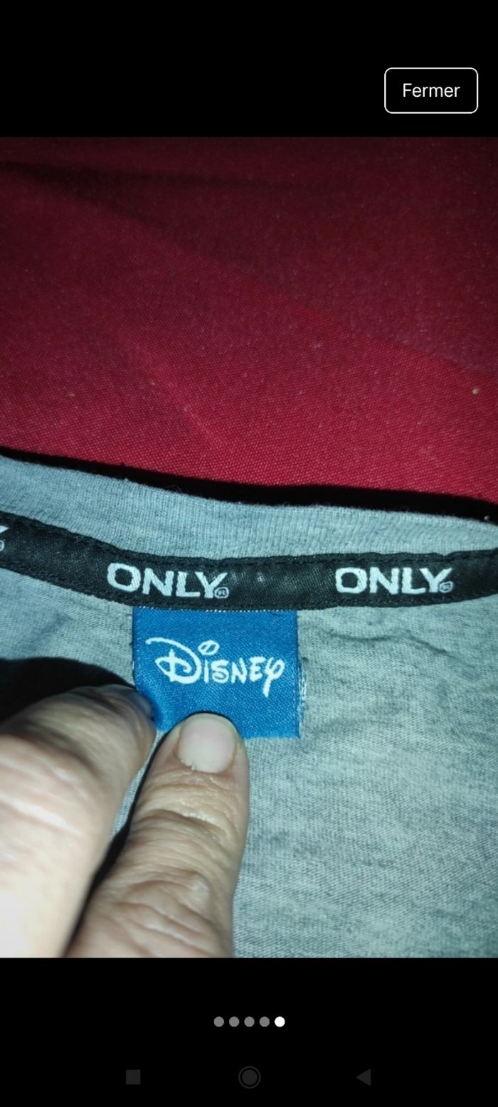 Tee-shirt Disney f78 - photo numéro 3