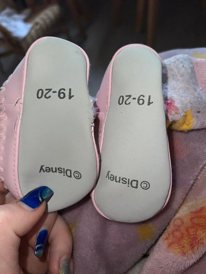 Chassons les antidérapant mschaussettes Disney fée clochette 19-20 - photo numéro 2