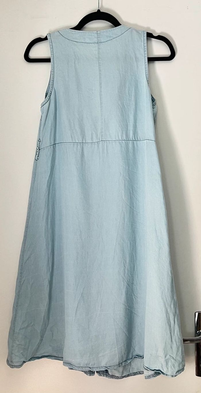 Robe sans manches en jean taille 36 - photo numéro 4
