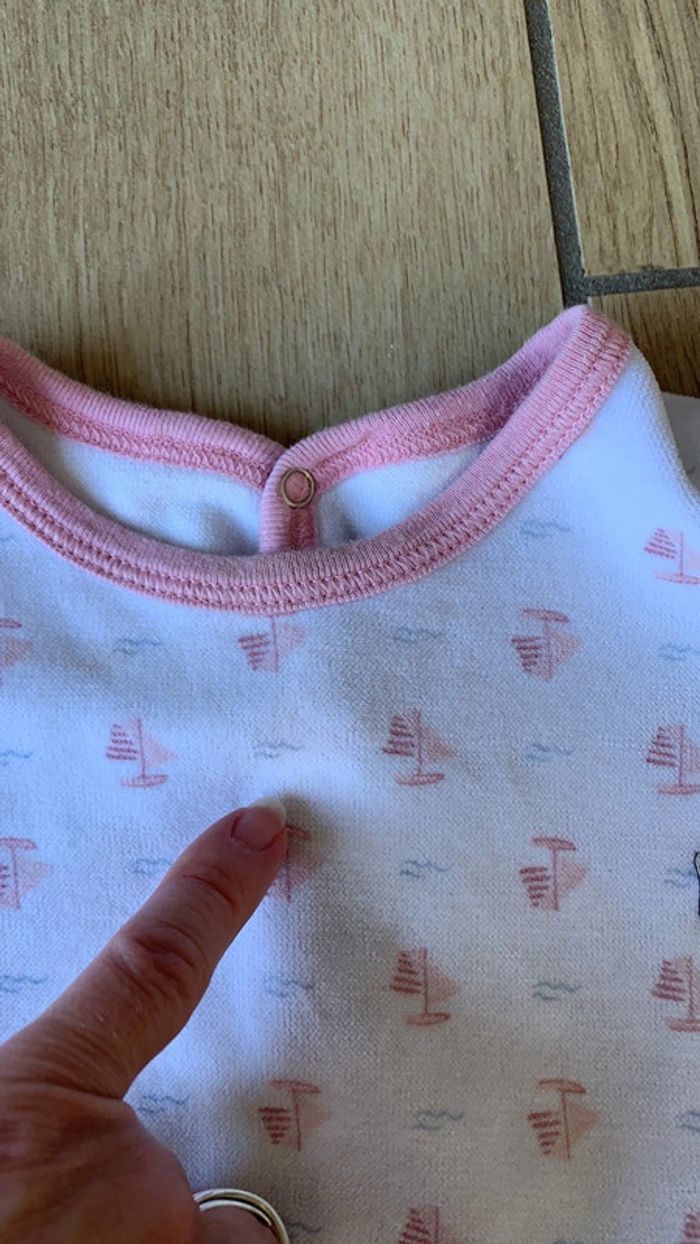 Lot de 2 grenouillères Petit bateau 24 mois - photo numéro 5