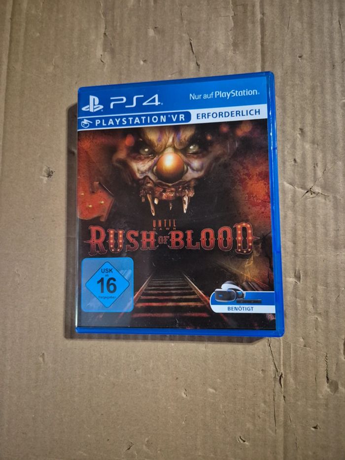 Until Dawn Rush of Blood pour PS4