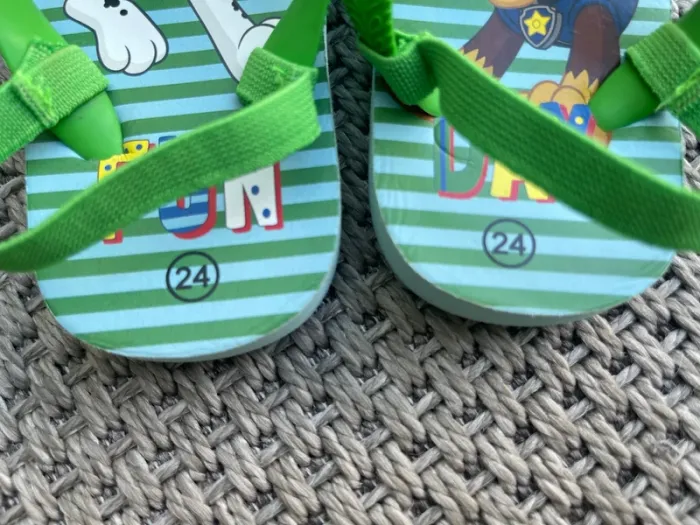 Sandales tongues Pat’patrouille / Paw patrol - T. 24 - photo numéro 3