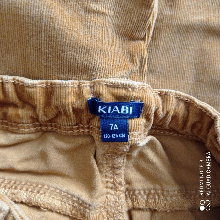 Pantalon velours ocre 7ans - photo numéro 8