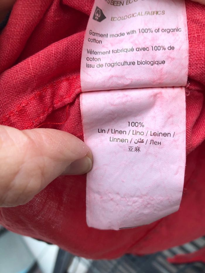 Chemisette garçon/homme taille S - photo numéro 4