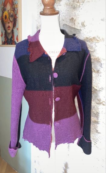 Veste en laine taille 38