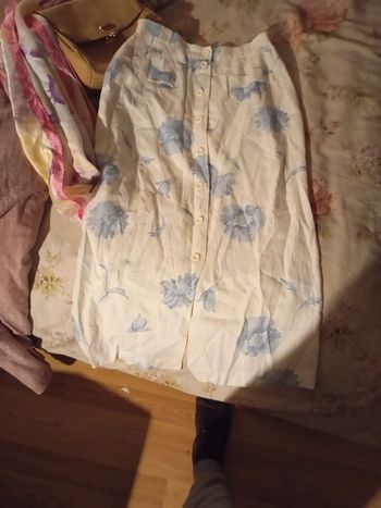 Jupe longue boutonnée Sarah b