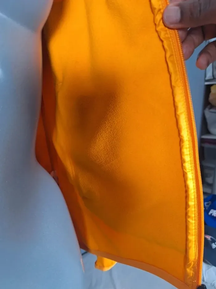 Veste Adidas Terrex isolante à capuche jaune – Taille S (588) - photo numéro 6
