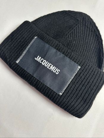 Bonnet noir Jacquemus
