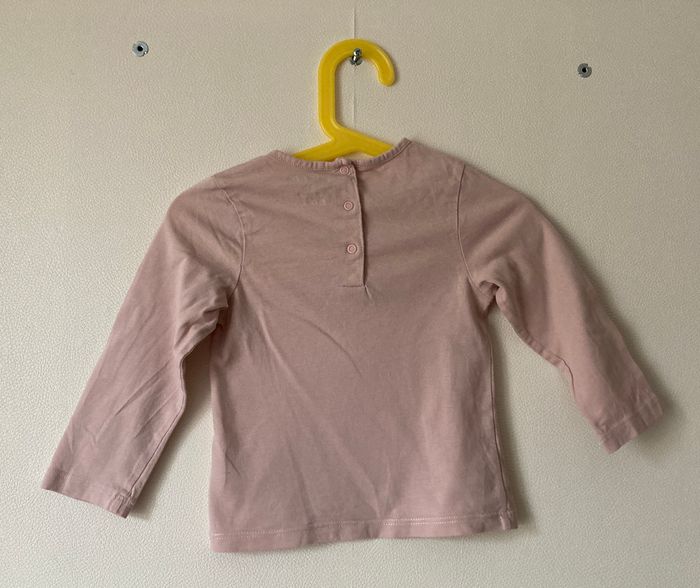 Tee-shirt manches longues imprimé fleurs et love - photo numéro 3