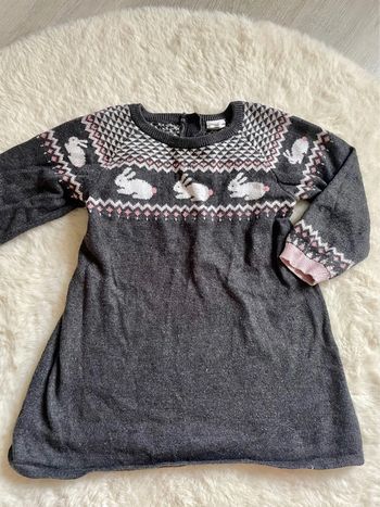 Robe pull H&M 12/18 mois - 86 cm