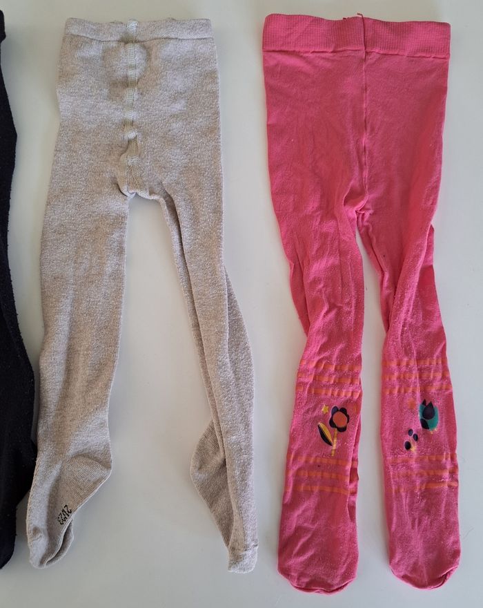 Lot de 4 collants fille p.21-23 ABE - photo numéro 5