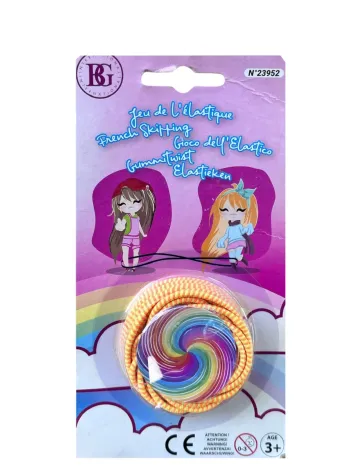 Élastique de jeu BG-jaune orange Neuf