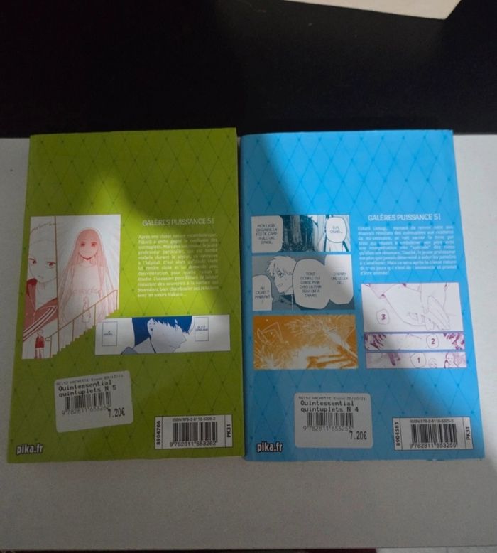 Lot de 2 manga quintessential quintuplet - photo numéro 3