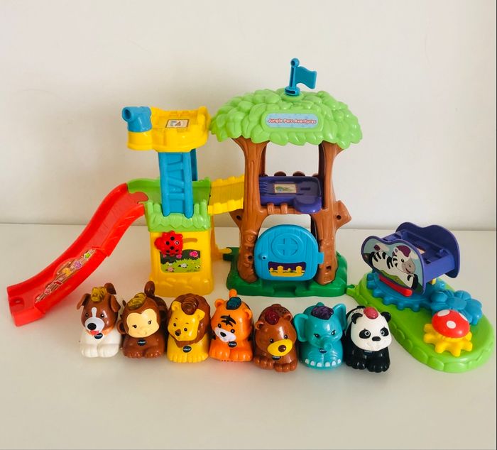 Jungle Parc Aventures et 7 Tut Tut Animo Vtech