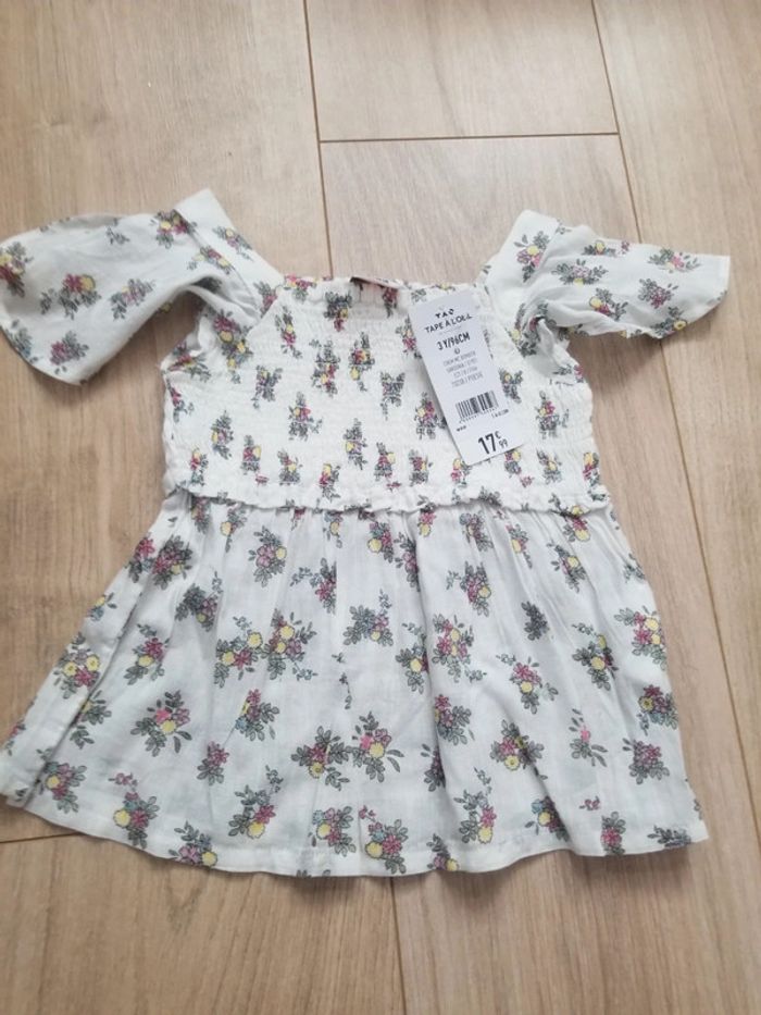 Blouse tape à l'œil 3ans