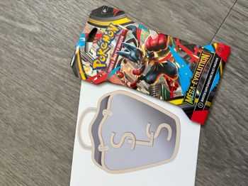  Booster Pokémon ME01 Méga-évolution, à l'unité en français sous blister 