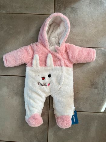 Combinaison Combi pilote grenouillère hiver Ikatu taille 6 mois neuve