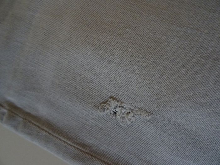 Jean skinny gris Stradivarius taille 38 - photo numéro 4