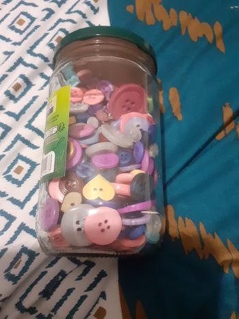 Lot boutons loisirs creatifs