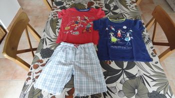 Pyjama été garçon 7 ans sergent major