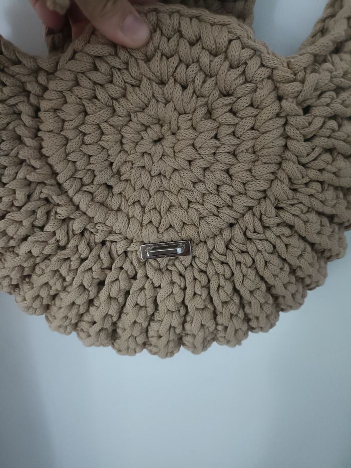 🌸 Sublime sac au crochet - Piece unique -beige naturel 🌸 - photo numéro 3