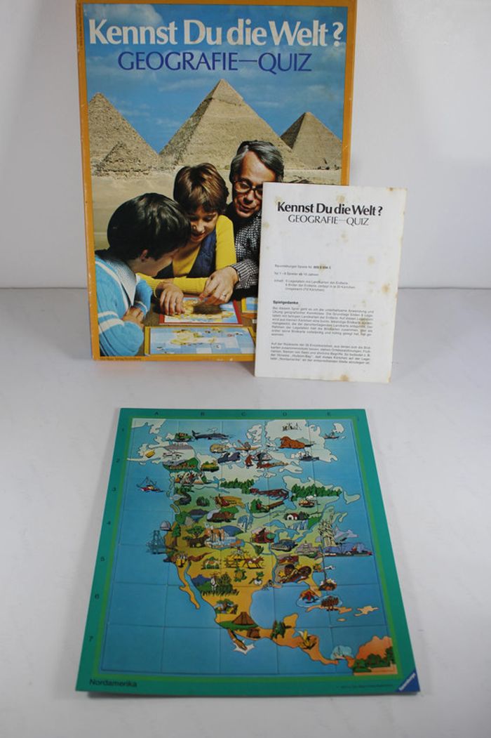 Ravensburger Geographie Kennst Du Die Welt 1978 - photo numéro 8
