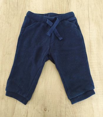 Jogging garçon bleu marine taille 6 mois Kiabi