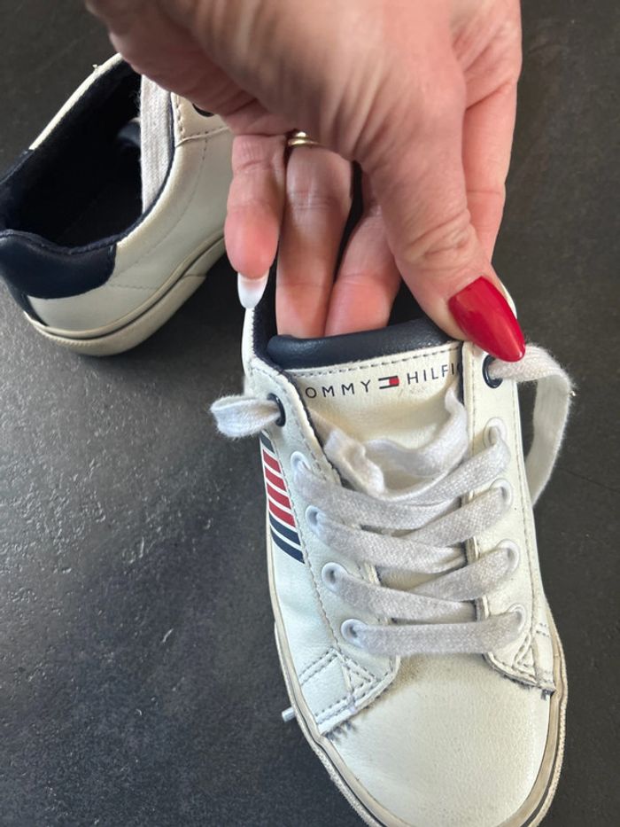 Basket en cuir garçon Tommy Hilfiger - photo numéro 5