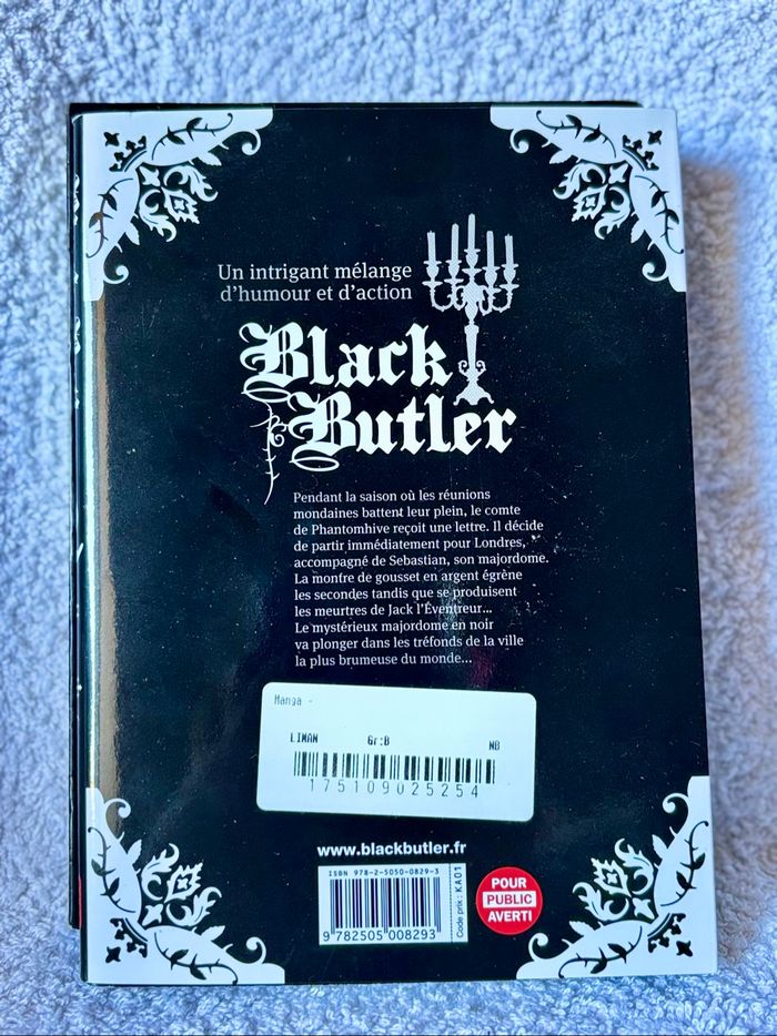 3 tomes Black Butler - photo numéro 4