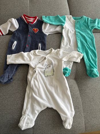 Lot vêtement garçon bébé 3 mois