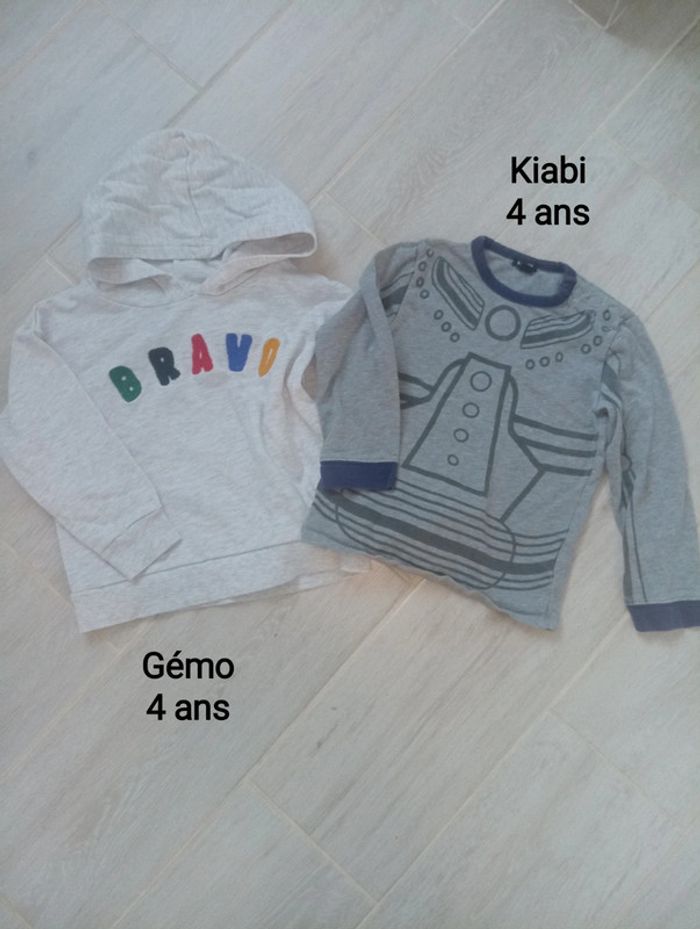 Lot 1 sweat et 1 T-shirt