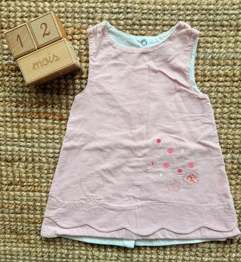 Robe velours côtelé 12mois / 74cm