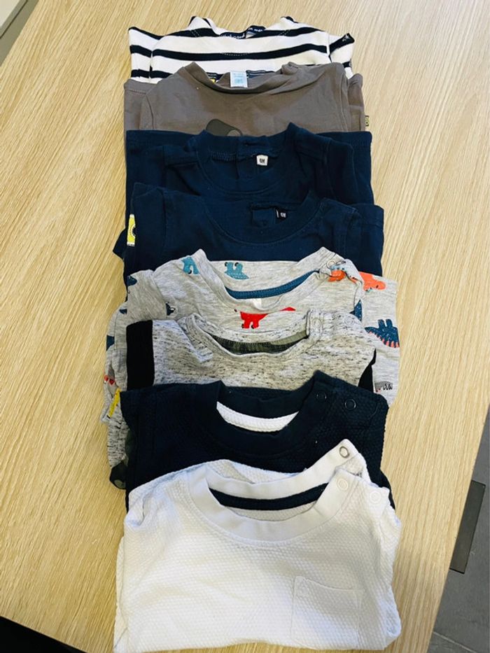 Lot de 8 teeshirt