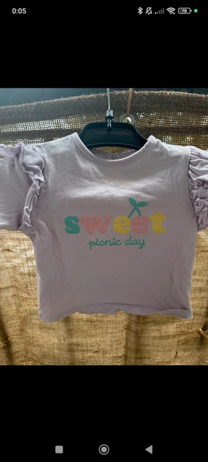 T-shirt fille 3/6 mois – Tex Baby 👶 - photo numéro 2
