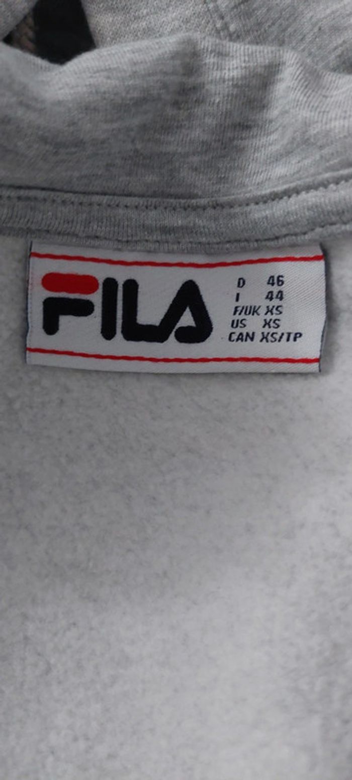 Sweat a capuche Fila taille XS - photo numéro 5