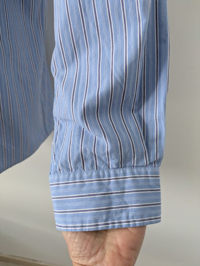 Chemise à rayures Ralph Lauren - taille L - photo numéro 3