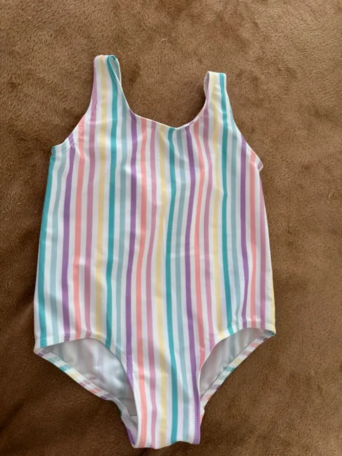 Maillot de bain rayé