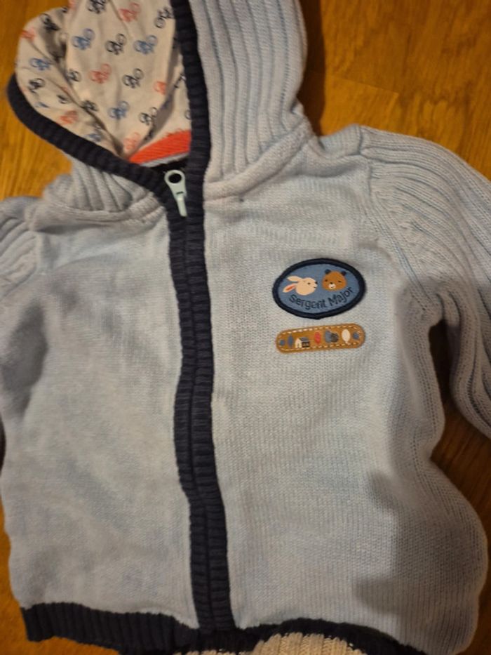 Lot de 2 gilets sergent major 6 mois - photo numéro 4