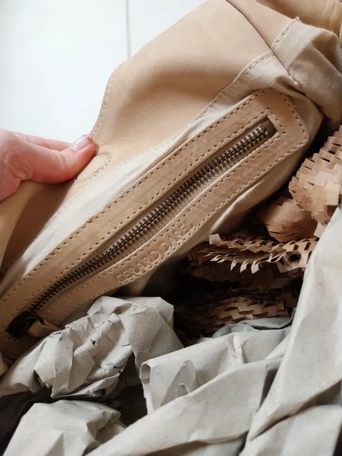 Sac beige "Moon" Gérald Darel - photo numéro 7